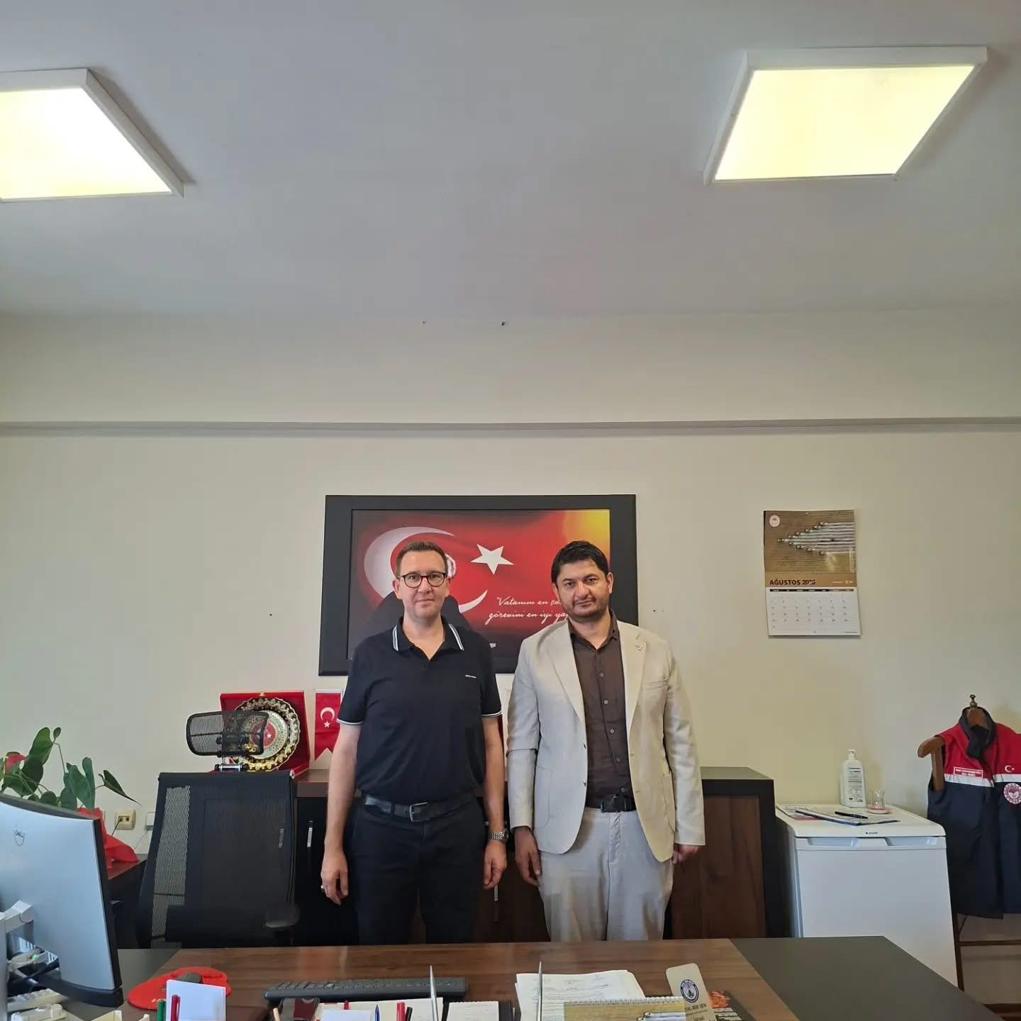 BİRLİĞİMİZDEN TARIM VE ORMAN İL MÜDÜRÜ ERDEM KOLABAŞ VE KOORDİNASYON VE TARIMSAL VERİLER ŞUBE MÜDÜRÜ İSMAİL BEY’E ZİYARET